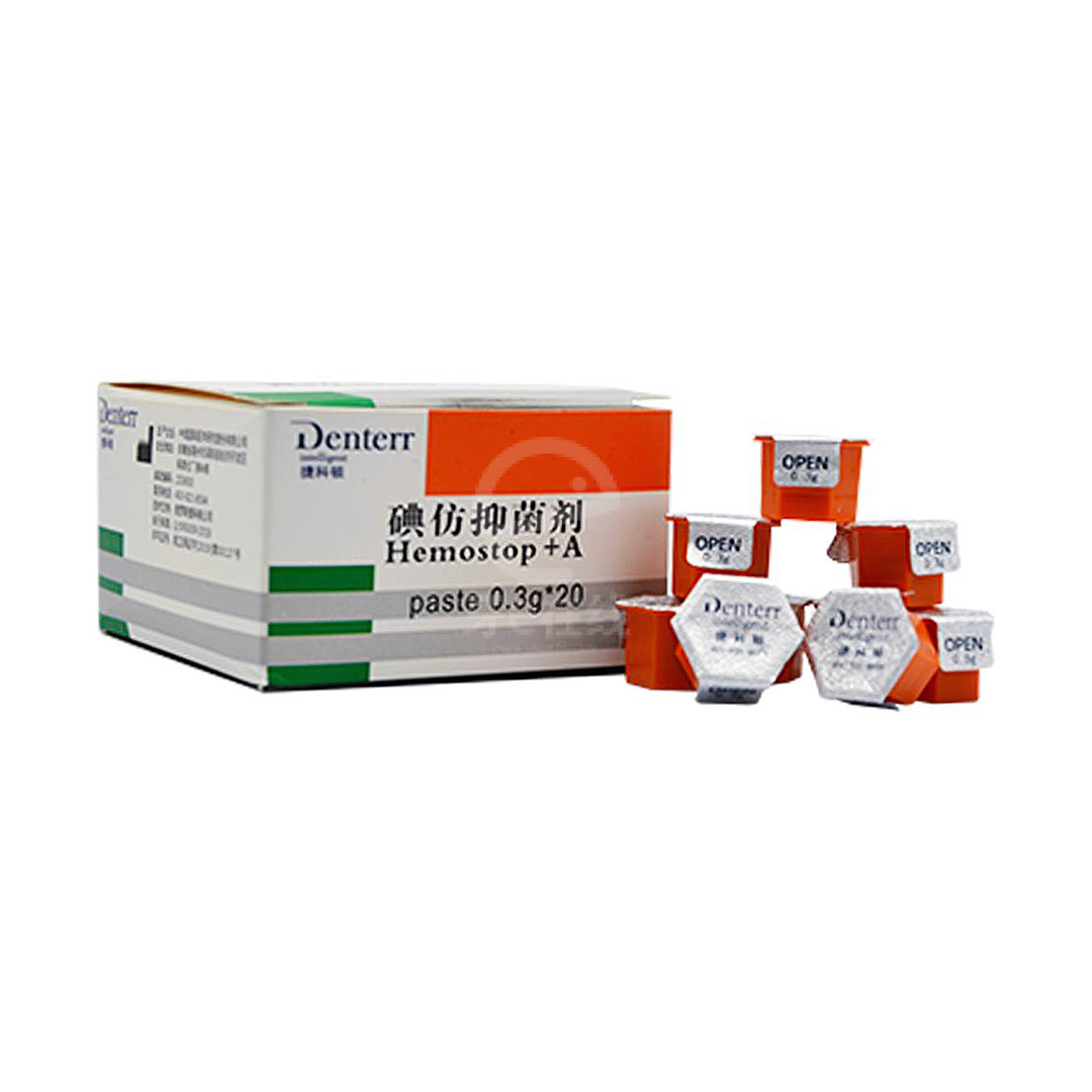 捷科顿 碘仿抑菌剂凝胶 20*0.