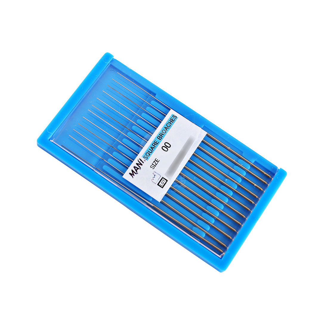 马尼 光柄棉花针/光滑针/洗髓针12*1