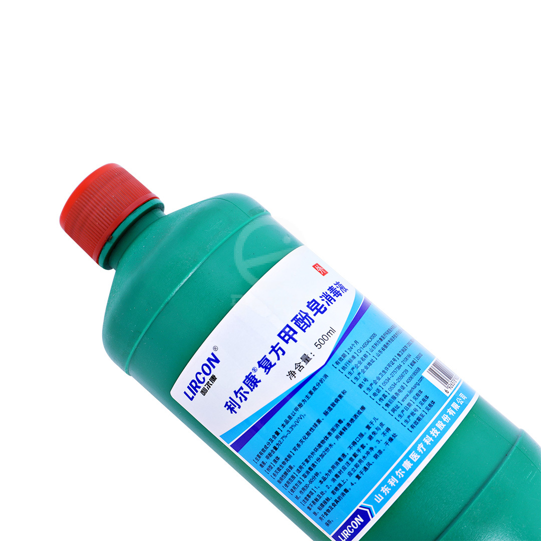 利尔康 复方甲酚皂消毒液500ml,山东利尔康,酒精,500ml,4830006001-牙