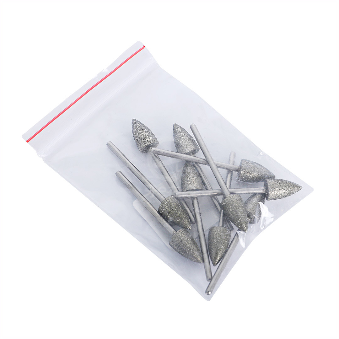 精诚 金刚砂磨头10*1