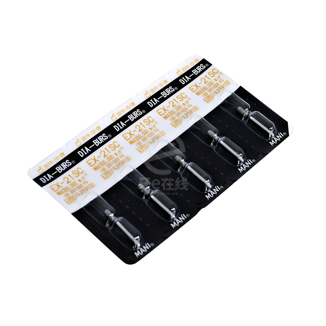 马尼/mani 黑标金刚砂车针5*1