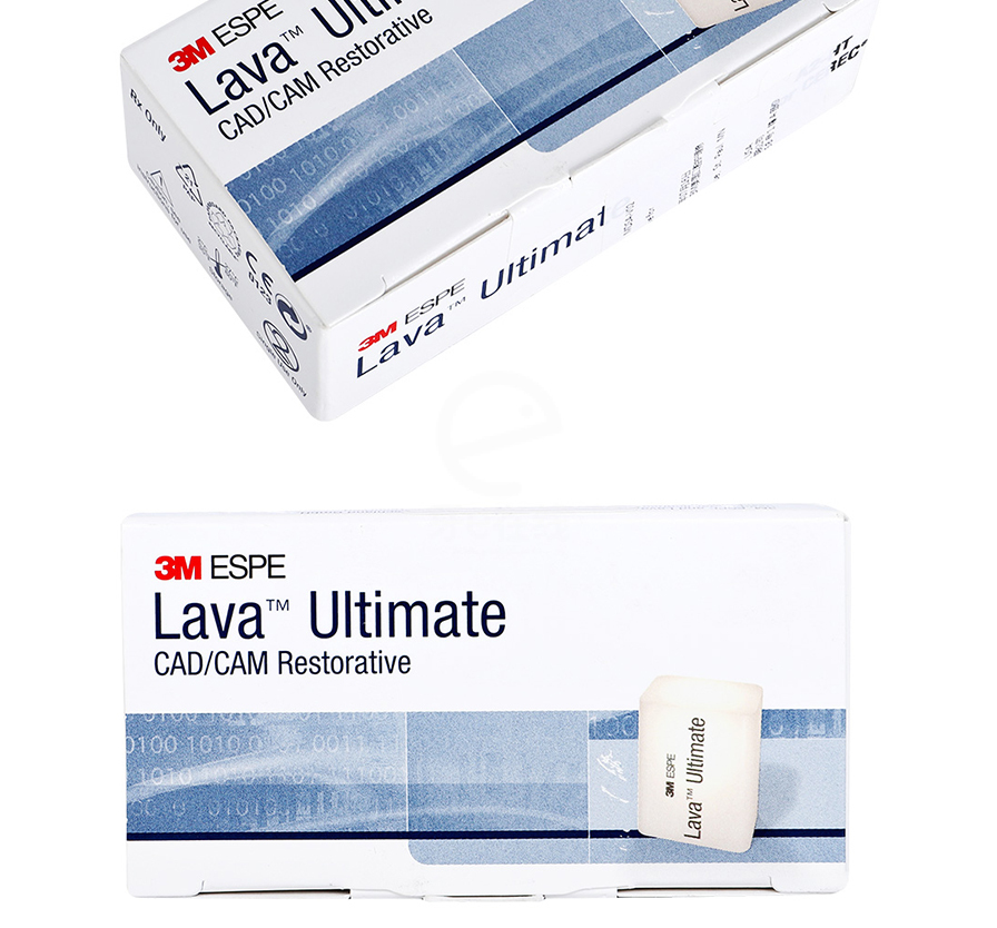 3M Lava优韧瓷/预成树脂牙科材料5*1、美国3M、拉瓦优韧瓷 纳米复合陶瓷 椅旁切削瓷快 瓷块 3D打印 玻璃陶瓷 氧化锆 义齿 弹性 ...