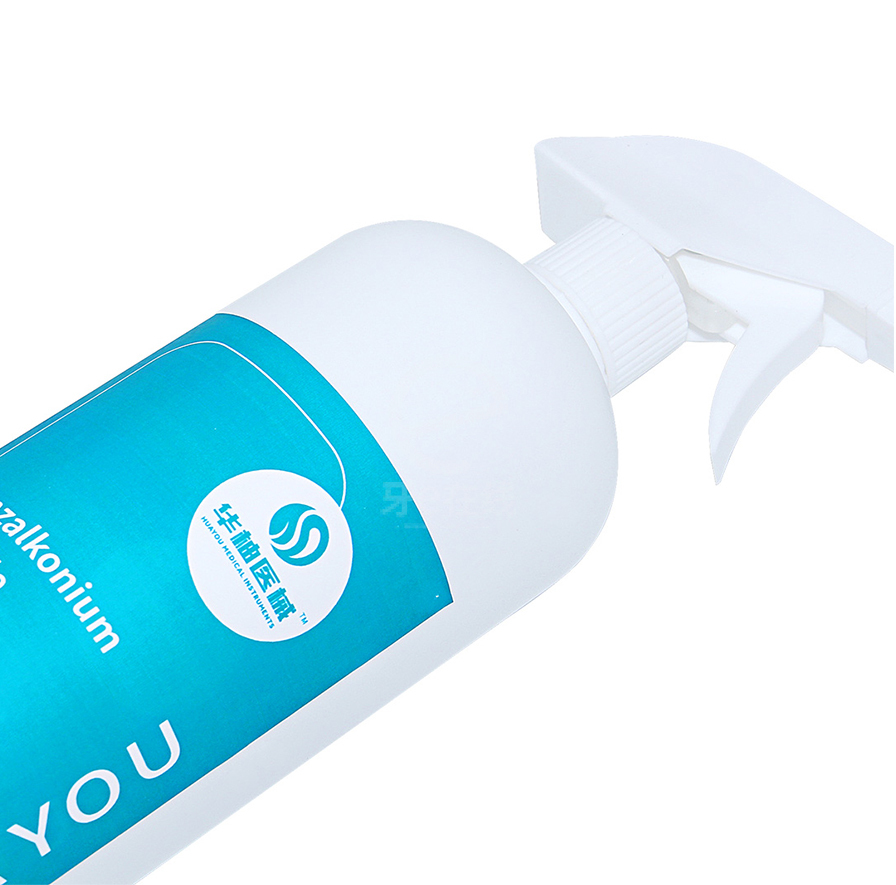 中国牙谷华柚 苄索氯铵表面消毒剂/物表消毒液900ml,四川华柚,酒精