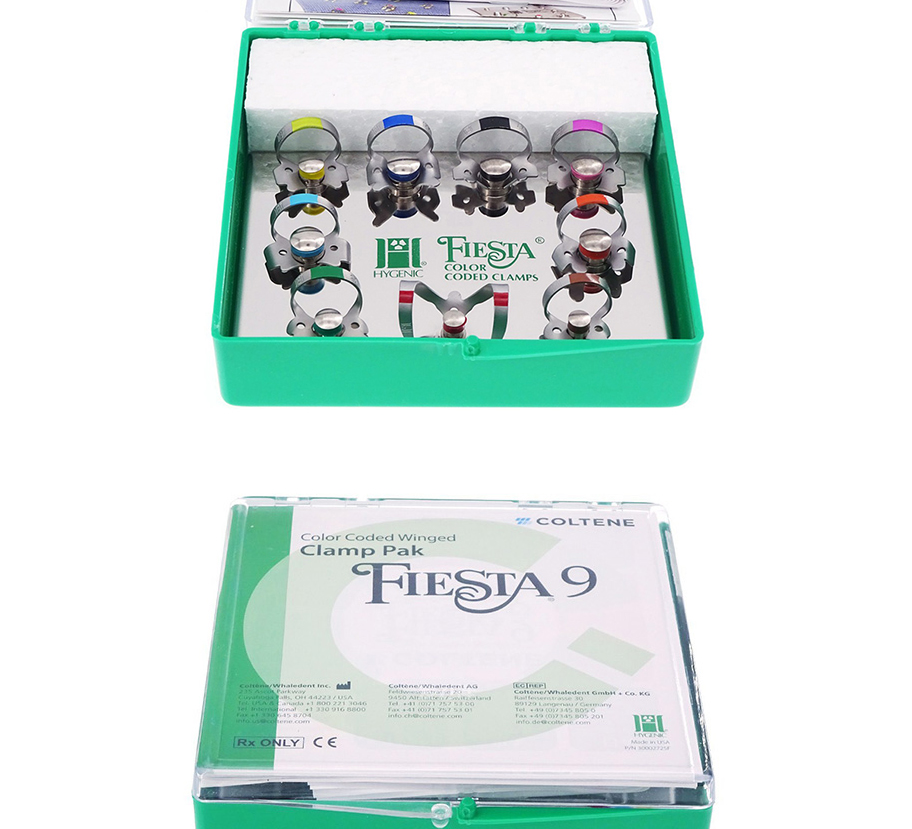 康特 橡皮障夹子套装