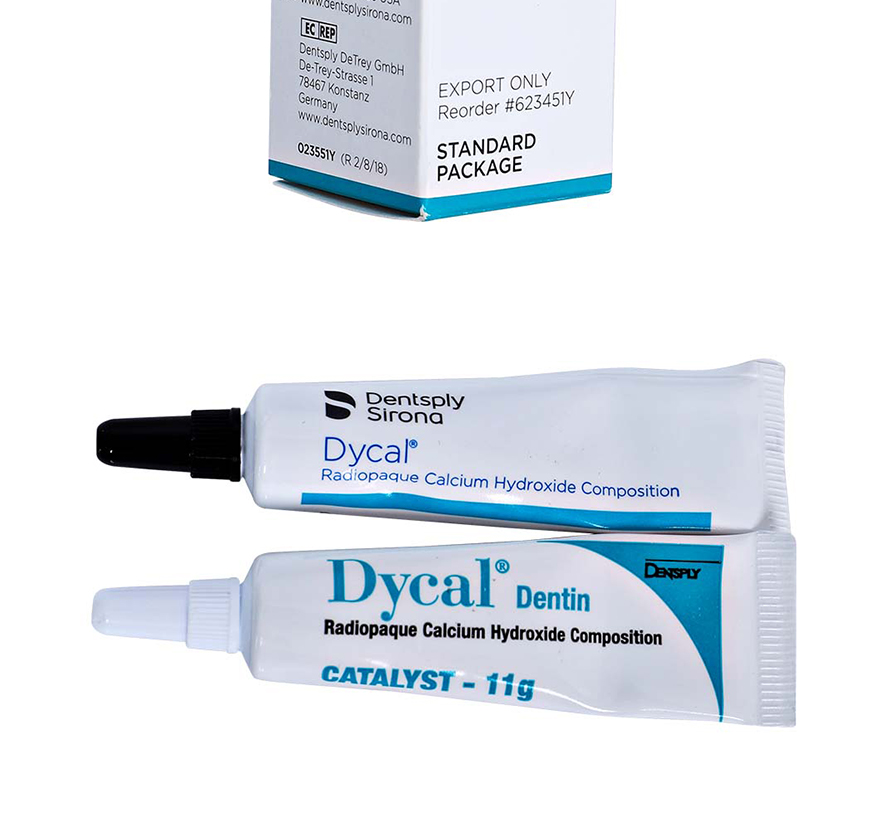 登士柏 dycal自凝氢氧化钙(可用于直接盖髓和间接盖髓)