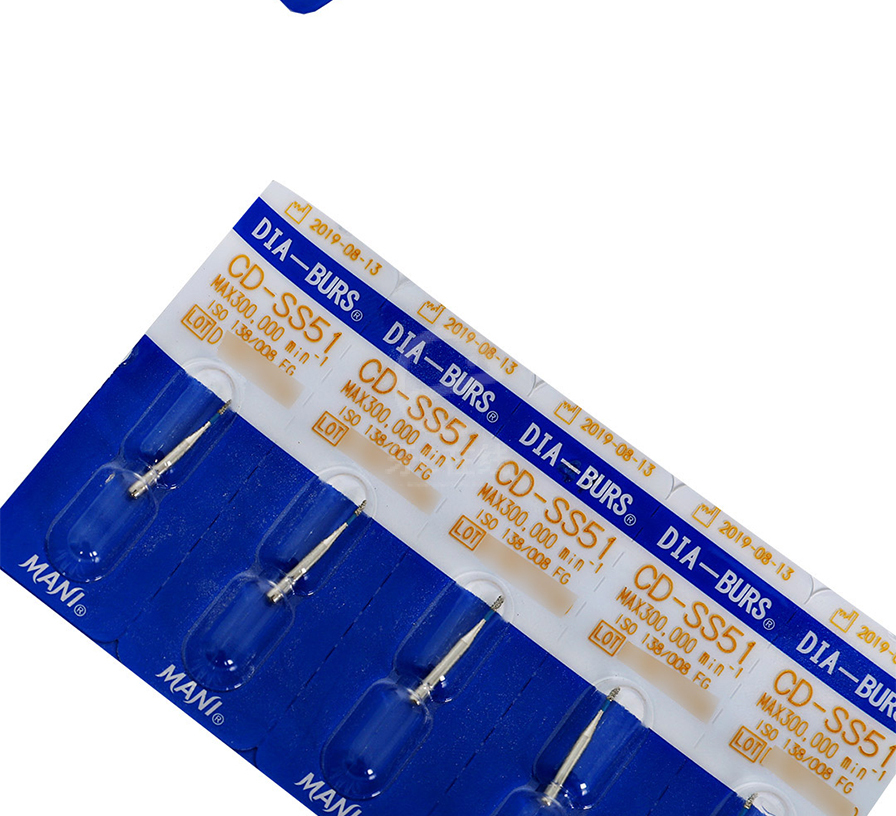 马尼/mani 金刚砂车针(标准砂超短柄)5*1